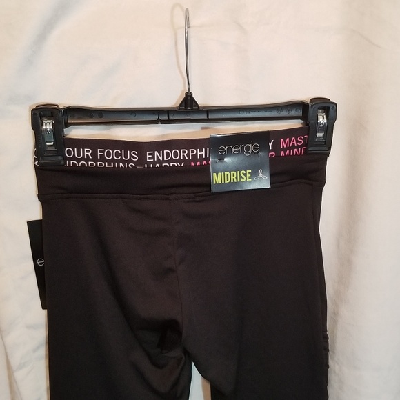 ENERGIE Womens Mid-rise Athletic Leggings - Picture 5 of 7